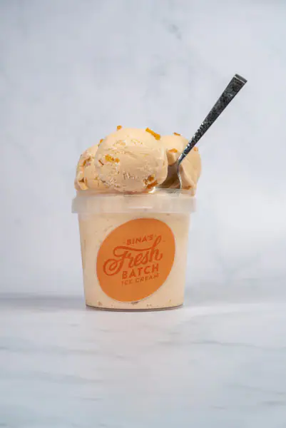 Orange Apricot Icecream (600 Ml Tub)