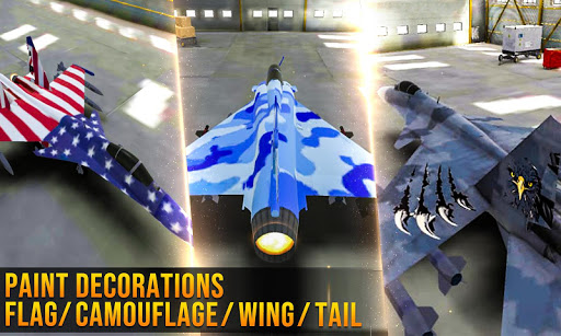 Code Triche jet air grève mission 3D APK MOD 5