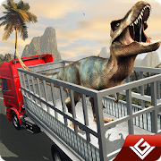 Angry Dino Zoo Transport Truck  Icon