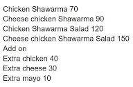 Bhandari Chicken Shawarma menu 1