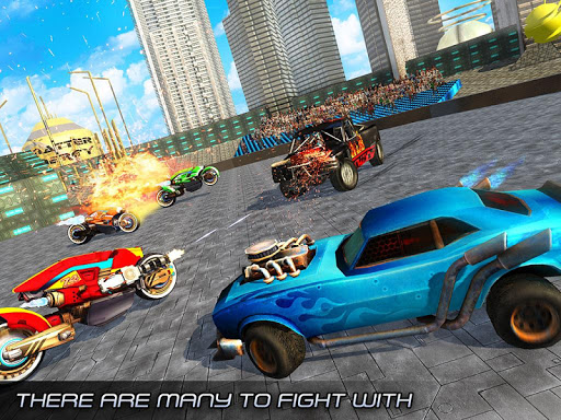 Bike Racing Futuristic Demolition Derby (Ad-Free)