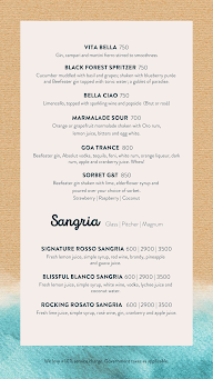 The Forest Kitchen Goa menu 7