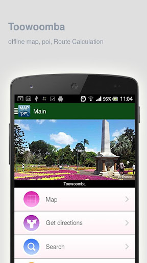 Toowoomba Map offline