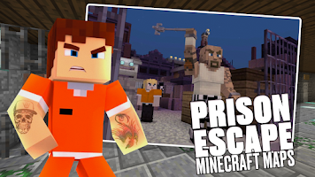 Download «Escape Prison» (12 mb) map for Minecraft