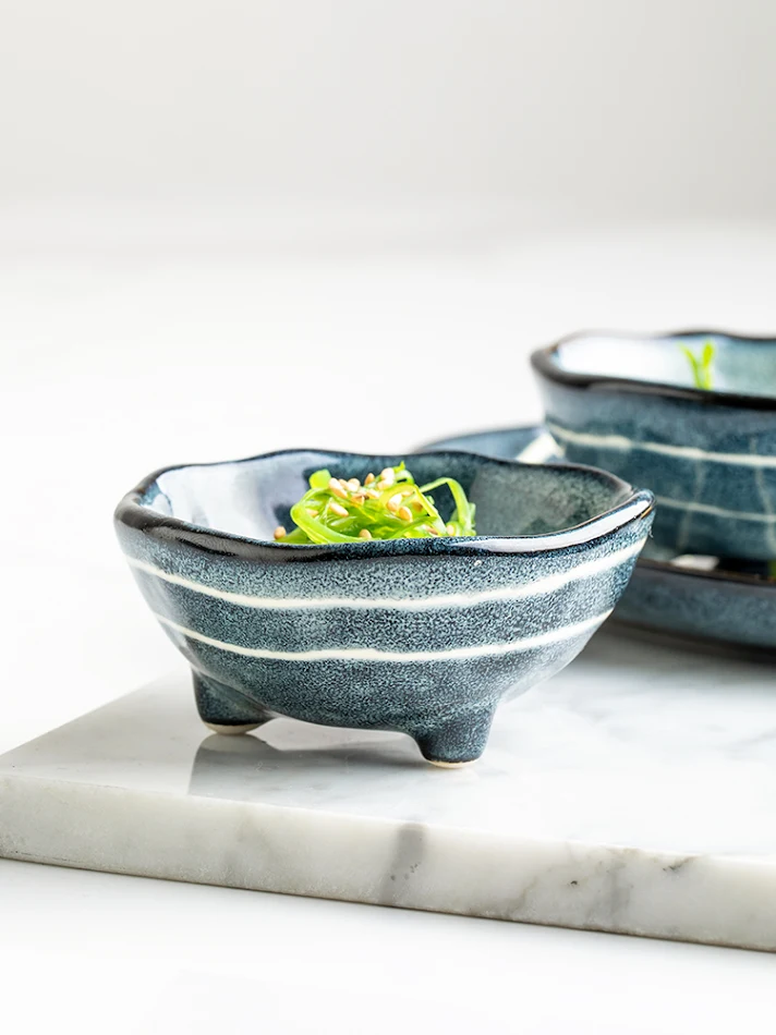 Plat à assaisonnement Retro Domestic Foredish, un ajout élégant à votre table, idéal pour servir et relever vos plats avec style et saveur.