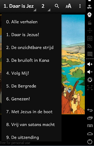Screenshot Nederlands strip Jezus Messias