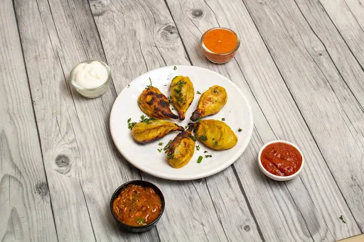 Paneer Achari Tandoori Momos [6 Pieces]