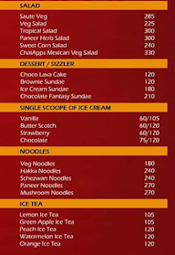 Chai Apps menu 2