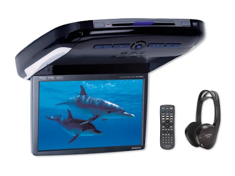 Alpine 10.2" WVGA Overhead Monitor with DVD Player