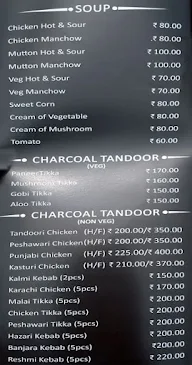 Charcoal Bbq Restaurant menu 1