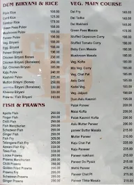 Golden Dragon menu 4