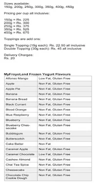 Myfroyoland menu 5