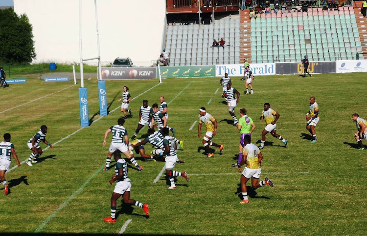 Border Bulldogs in action against the Zimbabwe Academy in the SuperSport Rugby Challenge on Sunday afternoon.