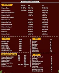 Panj Tara Dhaba menu 2