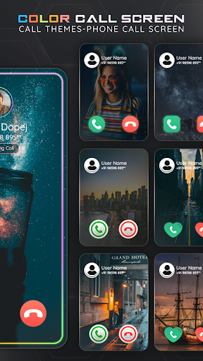 Color Call Screen & Call Themes-Phone Call Screen