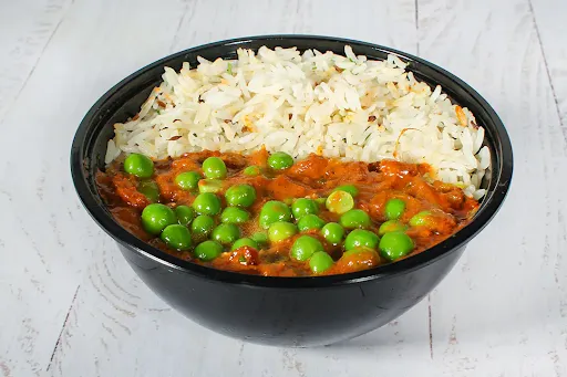 Matar Masala Rice Bowl