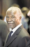 The president of South Africa Thabo Mbeki officially opend the e-skills academy in Sandton today.
Pic Martin Rhodes
2008/03/13
© Business Day