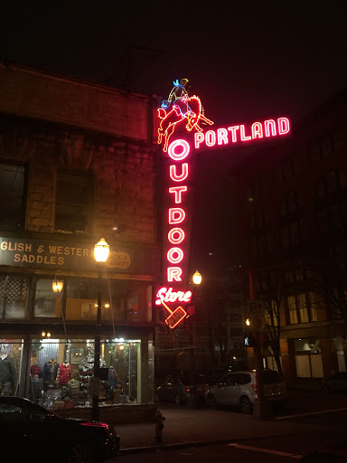 Portland Outdoor Store Sign