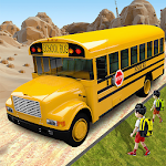 Cover Image of ดาวน์โหลด Offroad School Bus Driving: เกม Flying Bus 2020 1.19 APK