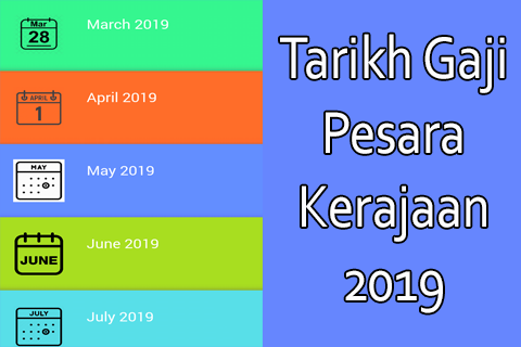 Pesara kerajaan 2021 gaji Tarikh Bayaran