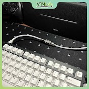 [No - Coiled 01] Dây Cáp Custom Handmade Type - C Cho Bàn Phím Cơ / No - Coiled Custom Cable Type - C For Mechanical Keyboard