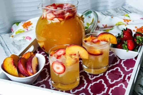 Texas Peach Sangria