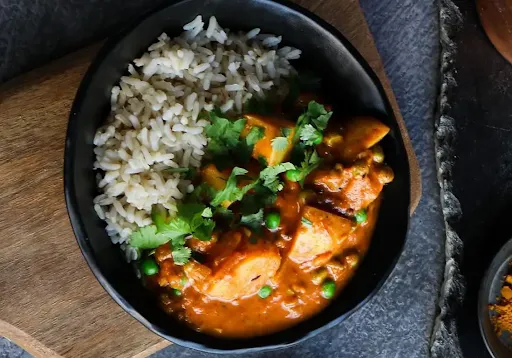 Aloo Matar With Rice