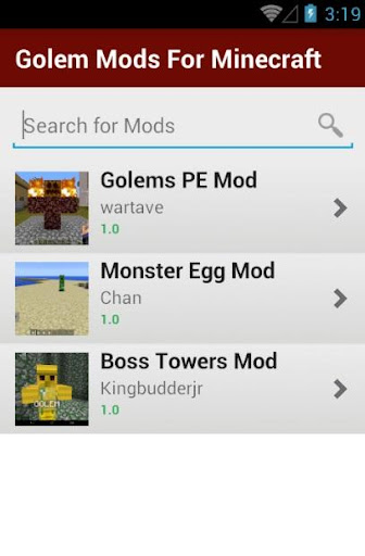 免費下載娛樂APP|Golem Mods For Minecraft app開箱文|APP開箱王