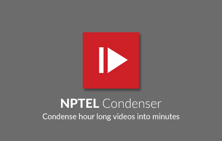 NPTEL Condenser Preview image 0