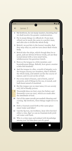 Screenshot Mission Bible - KJV, ESV, MSG