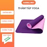 Thảm Yoga Chống Trượt 2 Lớp Dày 6Mm, Thảm Tập Gym Yoga Tại Nhà