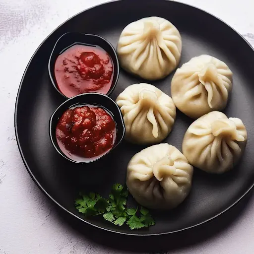 Chicken Steamed Momos [5 Pieces]