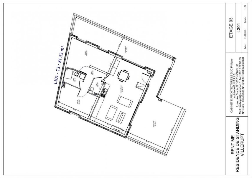 Vente appartement 3 pièces 81 m² à Villerupt (54190), 347 000 €