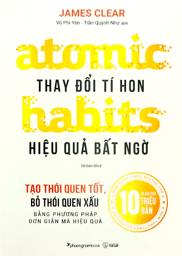 Fahasa - Atomic Habits - Thay Đổi Tí Hon Hiệu Quả Bất Ngờ (Tái Bản 2023)