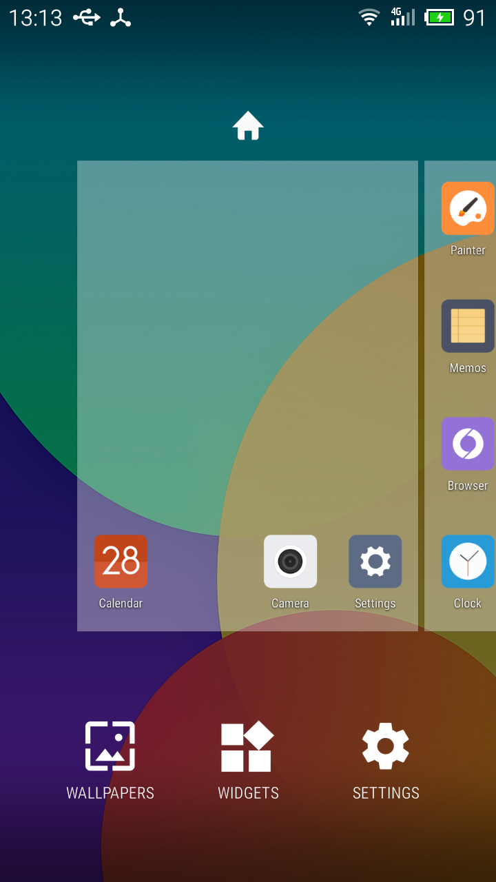 MIUI Launcher Screen 2