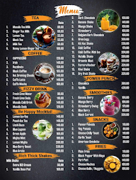 The Cornerstone Club menu 2