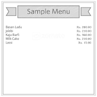 Suraj Sweet Mart & Cold Drink menu 1