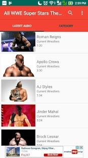 All WWE Super Stars Theme Songs banner