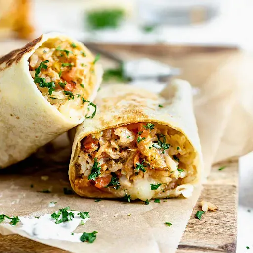 Pandara Butter Chicken Burrito Wrap