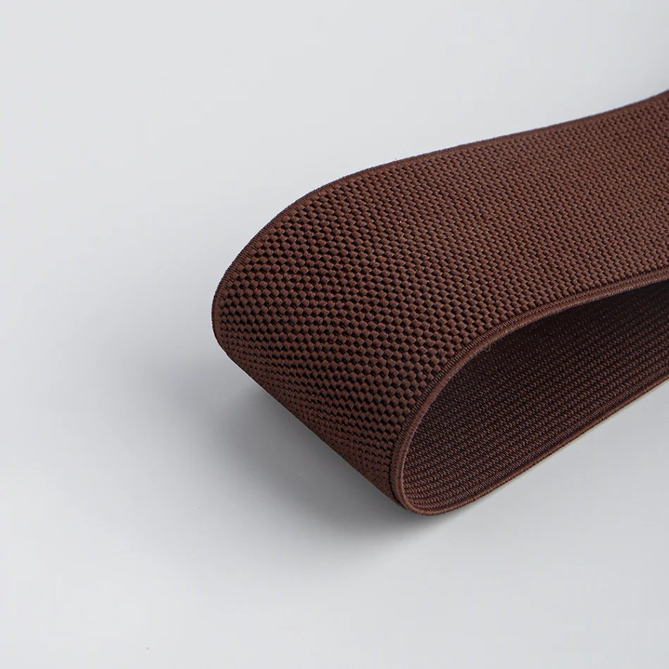 Nieuwe Herfst Winter PU Elastische Riem Voor Vrouwen Eenvoudige Bijpassende Koffie Kleur Zwart Decoratieve Taille Cover Jas Mode Elega