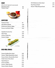 Meal Bowl menu 1