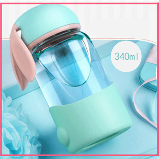 Title 5, Rabbit ear water glass, perfect for kids. Fun a...