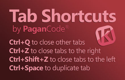 Tab Shortcuts by PaganCode QWERTY small promo image