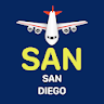 San Diego Airport: Flight Info icon