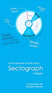   S.Graph: Calendar clock widget- screenshot thumbnail   