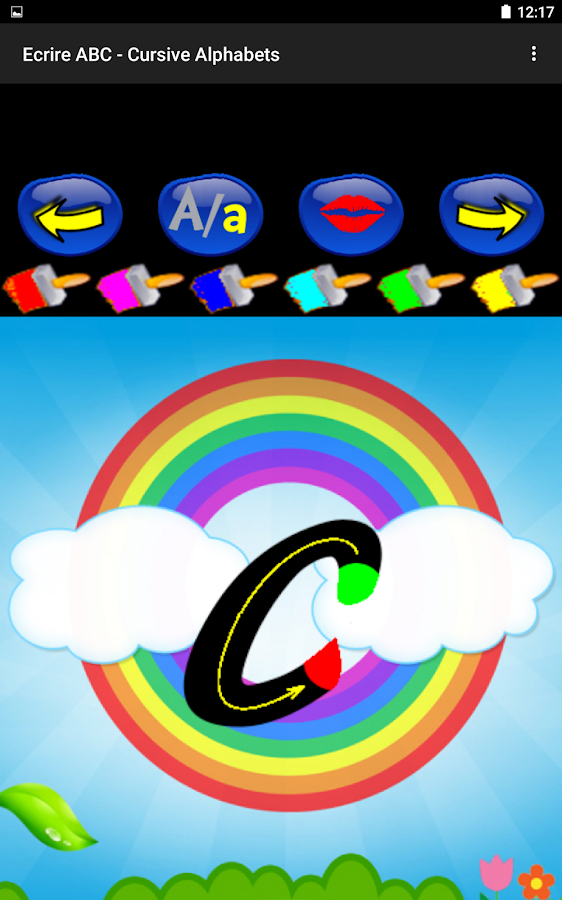 Ecrire ABC - Cursive Alphabets - screenshot