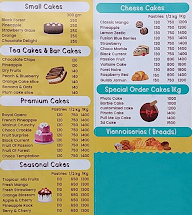 Birdy's Bakery & Patisserie menu 1