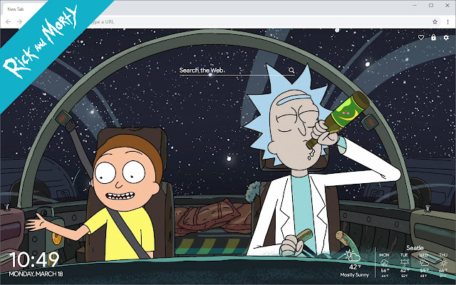 Rick And Morty Hd Wallpapers New Tab