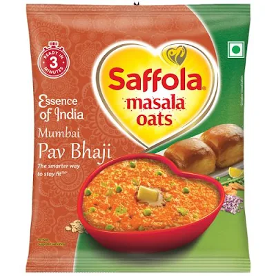 Saffola Oats - Masala, Mumbai Pav Bhaji - 32 gm
