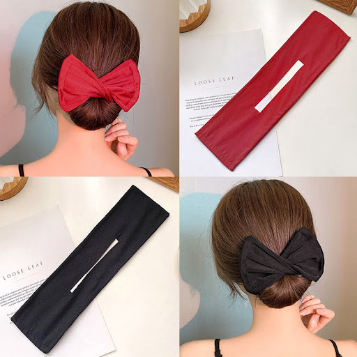 Title 3, Maruko Head Hair Curler Bow Headband, Effortles...